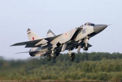 Tiêm kích MiG-31 có thể tiêu diệt nhiều mục tiêu trong vài tích tắc