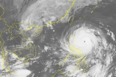 Áp thấp nhiệt đới ở biển Đông mạnh lên thành bão