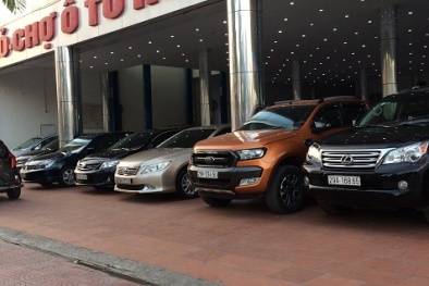 Thị trường ô tô cũ cuối năm: Chung một màu ảm đạm