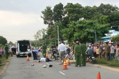 Tai nạn giao thông ngày 30/11: Bánh xe tải cán qua người, hai nạn nhân tử vong