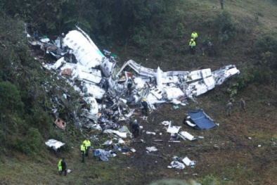 Cầu thủ Brazil quay clip ngồi trên máy bay trước khi gặp nạn ở Colombia