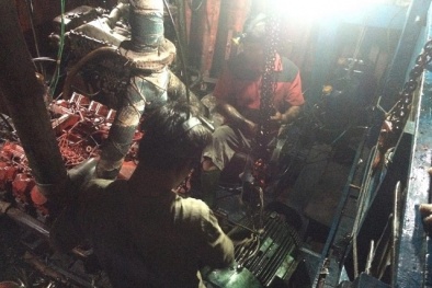 Tàu cá va vào đá ngầm do sương mù che khuất tầm nhìn