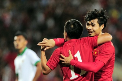 19h tối nay Việt Nam vs Indonesia: Công Vinh hay Công Phượng tỏa sáng?