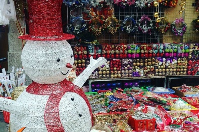 Thị trường hàng hóa mùa Giáng sinh 2016: Bắt đầu nhộn nhịp, doanh thu lớn