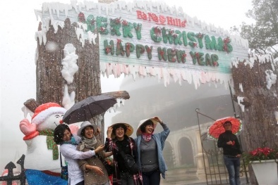 Rộn ràng giáng sinh 2016 tại Bà Nà Hills