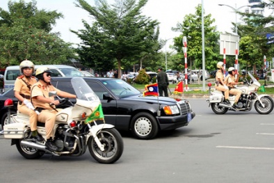 Phân luồng giao thông phục vụ Hội nghị Quan chức cao cấp APEC