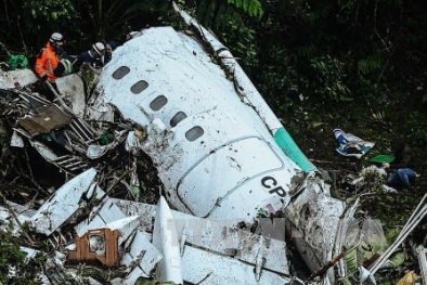 Tin mới nhất vụ máy bay rơi ở Colombia: Không phải do tai nạn