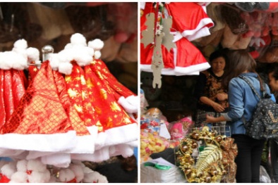 Nhiều cửa hàng kinh doanh mùa Giáng sinh thu lợi hàng trăm triệu đồng