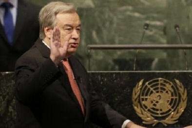 Tân Tổng thư ký Liên Hợp quốc Antonio Guterres là người nước nào?