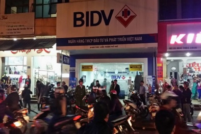 Hé lộ nguyên nhân nghi can cướp tiền tại PGD ngân hàng BIDV ở Huế