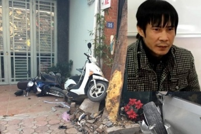 Lái xe Camry 'điên' tông chết 3 người ở Long Biên lãnh án tù 