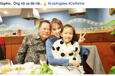 Ngọc Trinh được cháu tỷ phú Hoàng Kiều gọi là bà nội