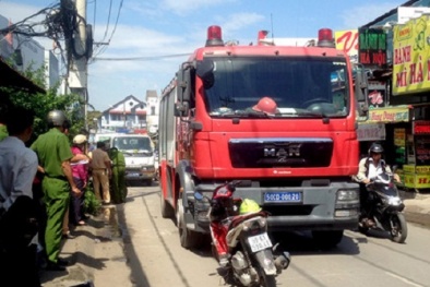 Tai nạn giao thông: Va vào xe cứu hỏa, một người đàn ông tử vong 