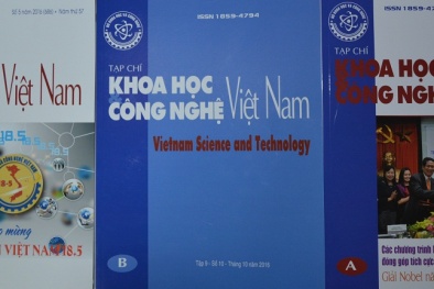 Tạp chí Khoa học và Công nghệ Việt Nam hướng tới tiêu chuẩn quốc tế