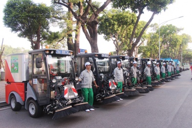 Hà Nội: 'Siêu xe' dọn vệ sinh có năng suất bằng hàng chục công nhân