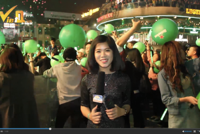 Sôi động không khí chào năm mới tại Countdown Part 2017 ở Hà Nội