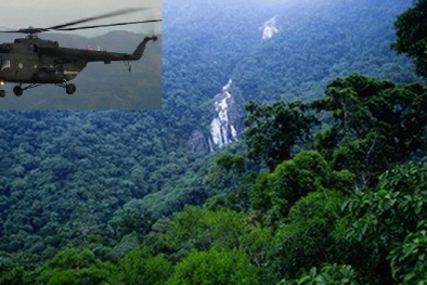 Máy bay quân sự Venezuela chở 13 người mất tích trong rừng Amazon
