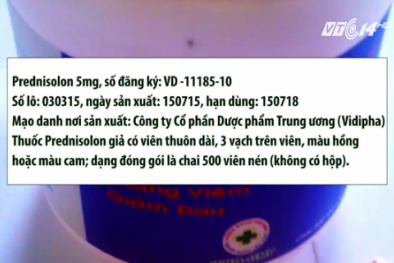 Phát hiện thuốc giả chữa hen, dị ứng 