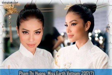 Phạm Hương tiếp tục thi Hoa hậu Trái đất 2017? 