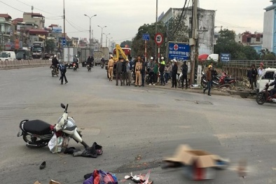 Tai nạn giao thông ngày 5/1: Cụ ông 80 tuổi bị xe bồn cuốn vào gầm, tử vong