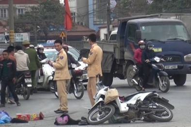 Hà Nội: Xe tải cán người tử vong rồi bỏ chạy
