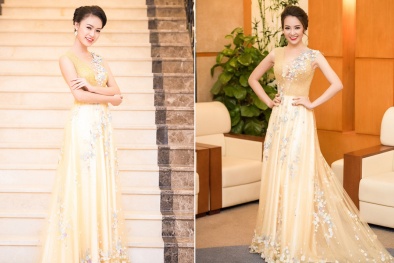  Sau Hoa hậu Việt Nam, Ngọc Vân ngày càng yêu kiều và quyến rũ