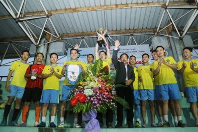 Giải bóng đá kỷ niệm 55 năm thành lập Tổng cục TCĐLCL thành công tốt đẹp