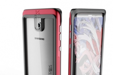 Cận cảnh thiết kế Samsung Galaxy S8 'rò rỉ' trong quảng cáo ốp lưng