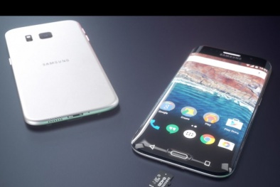 Tiết lộ hình ảnh mới lộ diện của 'siêu phẩm' Samsung Galaxy S8 edge