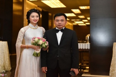 Hoa hậu Thu Ngân và chồng đại gia mời 1.000 khách tới dự tiệc cưới