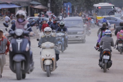 Ô nhiễm bụi ở Hà Nội cao gấp 2 lần tại thành phố Hồ Chí Minh