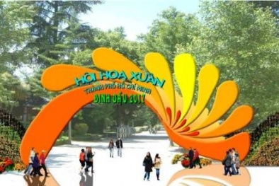 Hội Hoa xuân tết Đinh Dậu 2017 có nhiều mẫu cây độc đáo và mới lạ