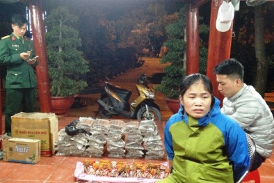 Uông Bí: Tạm giữ một phụ nữ chở theo nhiều thuốc nổ và kíp điện
