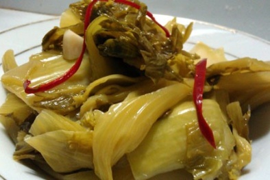 Đậm đà hương vị với món dưa muối trong mâm cỗ ngày Tết