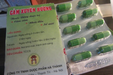 Người dùng hoang mang khi thuốc Cảm Xuyên Hương kém chất lượng vẫn bán tràn lan