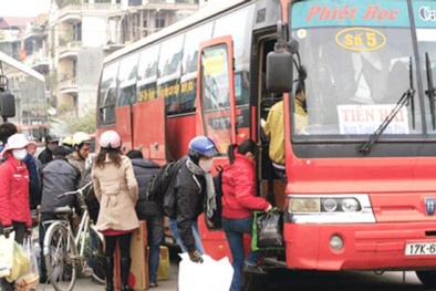 Tết Đinh Dậu 2017: Nhiều tuyến xe khách công bố tăng giá vé