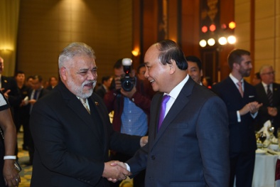 Thủ tướng chủ trì chiêu đãi Đoàn Ngoại giao dịp năm mới Đinh Dậu