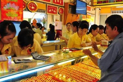 Giá vàng trong nước ngày 25/1/2017 tăng cao, chạm ngưỡng 37 triệu đồng/lượng