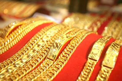 Giá vàng hôm nay 27/1: Giá vàng xuống mức thấp nhất 2 tuần