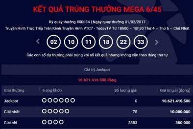 Xổ số Vietlott: Chưa tìm ra chủ nhân của giải Jackpot 16 tỷ ngày mồng 5 Tết