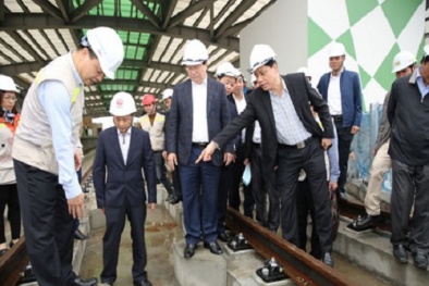 Đẩy nhanh tiến độ 2 tuyến đường sắt đô thị tại Hà Nội