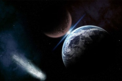 Tìm ra thời điểm va chạm giữa Mặt Trăng và Trái Đất