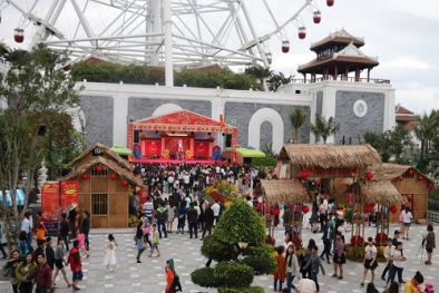 Vui chơi cực đã tại Asia Park dịp đầu năm