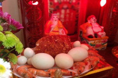 Cách chuẩn bị mâm cỗ tam sên cúng Thần Tài để đón lộc cả năm