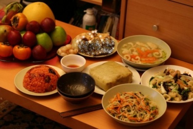 Thực đơn các món chay ngon dễ làm cho ngày rằm tháng Giêng