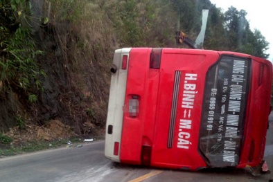 Tiết lộ mới nhất về vụ tai nạn xe khách 45 chỗ đâm vào vách núi
