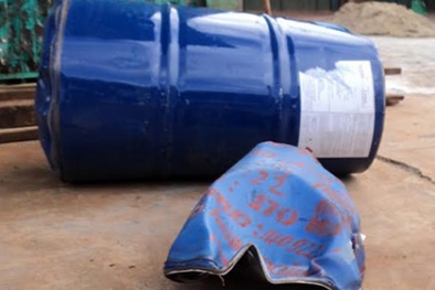 Cưa thùng phuy phát nổ: Đừng đùa giỡn với tử thần nữa!