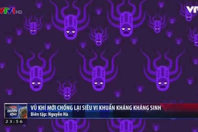 Vũ khí mới chống lại siêu vi khuẩn kháng kháng sinh