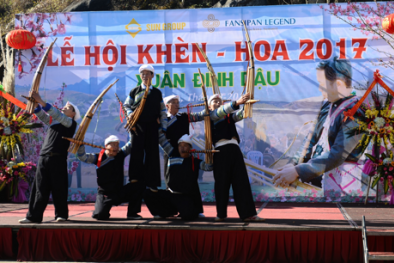 Đắm say khèn hoa Tây Bắc tại Fansipan Legend