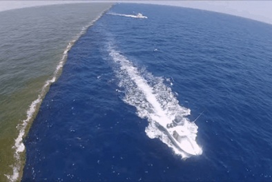 Giải mã những bí ẩn về hiện tượng 'mặt biển chia đôi'